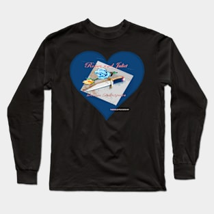 Romeo and Juliet Heart Long Sleeve T-Shirt